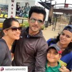 Dipika Kakar Instagram - #Repost @sabaibrahim93 with @repostapp. ・・・ and the fun begins @ms.dipika @shoaib2087 #rehan 👼🏻😀 #della