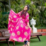 Dipika Kakar Instagram - Bad Vibes Don’t Go With My Outfit 🥰🥰🥰 . . #goodvibesonly . . . outfit by : @bunaai
