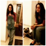 Dipika Kakar Instagram – Cuddle and ready to go out and have fun…. hmmm but he only expects a good cup of vanila ice cream… @sabaibrahim93 @shoaib2087 @deepakramola