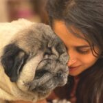 Dipika Kakar Instagram - Our late night Chit-chat !!🥰🥰🥰 . . Where only i chat he wants to run away 🙈😭