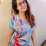 Dipika Kakar Instagram - Tadaaaaa!!!!!! And its done!!!! Bahut jagah par atki, meri pasand ke colors nahi the , kuch sukh gaye the , par jaise taise complete ho hi gayee.... And I liked it!!! what about u guys??? . . . #happiness #hobbies #tshirtpainting