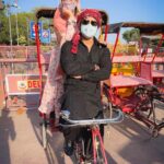 Dipika Kakar Instagram - Around Delhi in sabse mast savari! #delhi #cyclerickshaw #redfort #chandnichowk