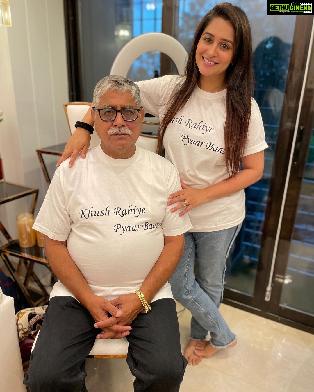 Dipika Kakar Instagram - Happy Rakshabandhan Papa!! A Soldier who has protected his country when time demanded!! A father who has always & will always protect me, & stand by me ❤️ . Happy Rakhshabandhan Papa!!! Happy Rakshabandhan Everyone!!!