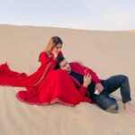 Dipika Kakar Instagram - A picture says a thousand words... this one is saying just one... LOVE ❤️!!! #throwback #khimsardunes