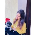 Dipika Kakar Instagram - Being a fussy eater he still loved the treats.. 🦴🍬🐶 thank u @_the_barkery 🙏🏻☺️