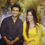 Dipika Kakar Instagram - Special moments of a special day!!! The press interaction of “battalion 609” our shoaib’s first film 😍💃🙏🏻 @shoaib2087 . . . . . Earrings by :- @anmoljewellers . . . . #pressinteraction #battalion609 #shoaibibrahim #kamrajmishra