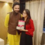 Dipika Kakar Instagram - Thank you so much @realsourabhpatel for taking out time and coming over... it was good chit chatting again with my chai partner 🤗☕️ #bb12
