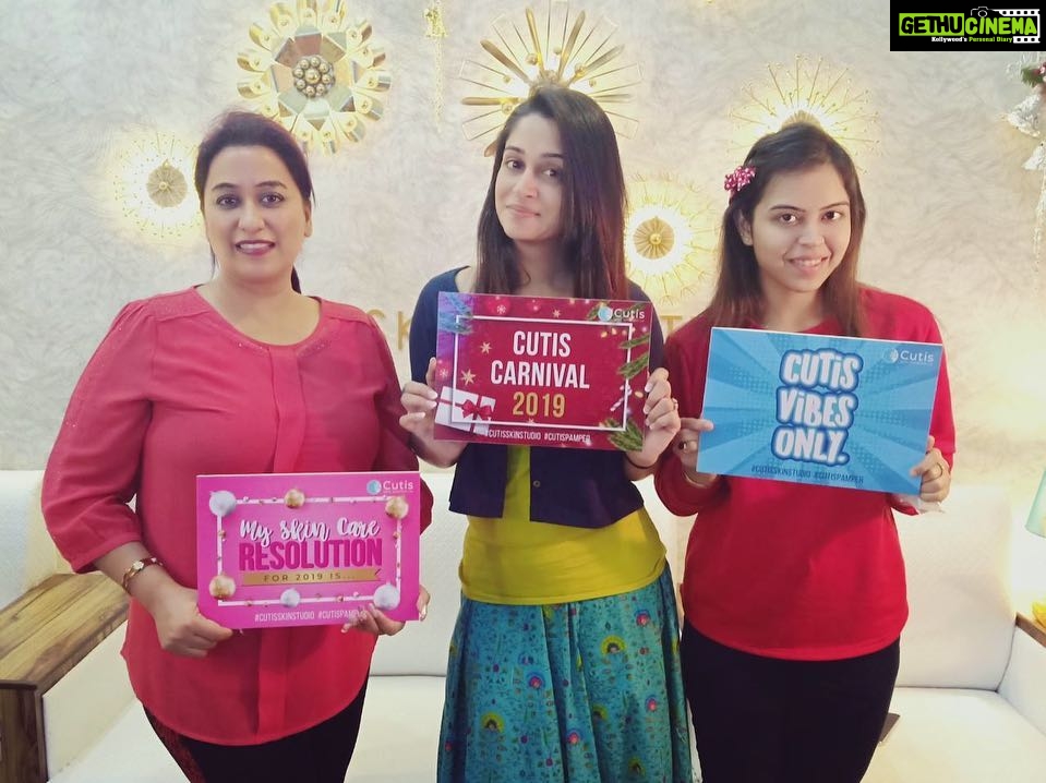 Dipika Kakar Instagram - Its good to be at #Cutis because they care for my skin more than me.. ☺️ ❤️ thank you guyz 🤗 @cutis.in