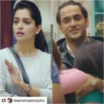 Dipika Kakar Instagram - Aww... ❤️ @lostboyjourney gave his bracelet to dipika.. that is so sweet of him.. 🤗 . . . #Repost @teamshoaibdipika with @get_repost ・・・ What's similar in these pictures ?? 😇😀 @lostboyjourney @ms.dipika #vikasgupta #dipikakakar #dipikakakaribrahim #wesupportdipikakakaribrahim #biggboss12 #bb12 #teamshoaibdipika