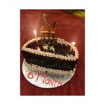 Dipika Kakar Instagram - As I always say the smallest celebrations are the most special ones!!! and spl wen ur little one does it.... @saba_ka_jahaan I love you and u know that!!! ❤️❤️❤️ u know what makes me feel happiest and u made last night extra special!! P.S. :I loved the half cake 😘😘😘