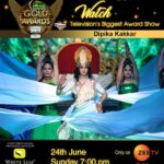 Dipika Kakar Instagram - Watch me perform this beautiful act on the 24th of jun!!!! Do not miss the Gold Awards on Zee tv this sunday!!! @vikaaskalantri @zeetv P.S. thank you @anusoru for making me look soooooo pretty with your amazing outfits as always!!!!