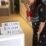 Dipika Kakar Instagram - Thank you @cutis.in for such a Cute welcome 😗😗😗😗