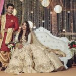 Dipika Kakar Instagram – he makes me believe that I am the queen of his heart!!!❤❤
my outfit: @aliyafashionhouse
his outfit: @kalkifashion
photography: @theglamwedding_getthelook

#dodilmilrahehain #desibride #love #marriage #happiness