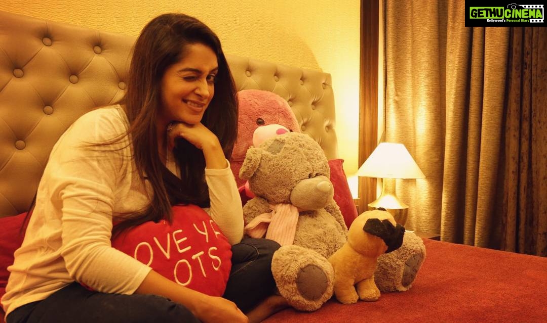 Dipika Kakar Instagram - @shoaib2087 I have found your replacement !! 😉😜 #teddyday #valentinesweek #Shoaika #DoDilMilRaheHain