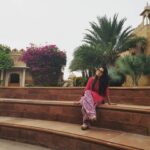 Dipika Kakar Instagram – In love with the peace beauty and positivity here!!! #khimsarfort #jodhpur