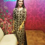 Dipika Kakar Instagram - Wearing @sitaraselegance to talk about #sitaraselegance @zoomtv!! Proud feeling!!! Thank you @saba_ka_jahaan this would never be possible without you!!! And @shoaib2087 thank you for being the perfect support without having even a bit of a knowledge of what we are about to step in 😗😗😗😗😗