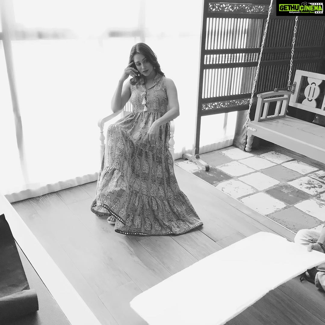 Dipika Kakar Instagram - excited!! nervous!! happy!! too many emotions surround me and take me in the thought world while @saba_ka_jahaan captures this beautifully from behind the camera!! cant wait na saba??