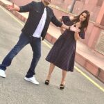 Dipika Kakar Instagram - Trying to copy my partner in comedy @mubeensaudagar 🤣🤣 im sure we'll rock it partner!!!! #EntertainmentKiRaat #ekr #colorstv @colorstv
