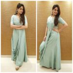 Dipika Kakar Instagram - Loving my #PrettyInPastel look, in this gorgeous outfit by @labelrishmaan ! #AllDressedUp #PastelLove