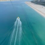 Divyanka Tripathi Instagram - This was a luxuriously seated adventure! Great beginning to whatever was coming next! 😍 Thank you VIV 😘 #DivekTravel #DivyankaTripathiDahiya #VivekDahiya #Travel Abu Dhabi Parasail