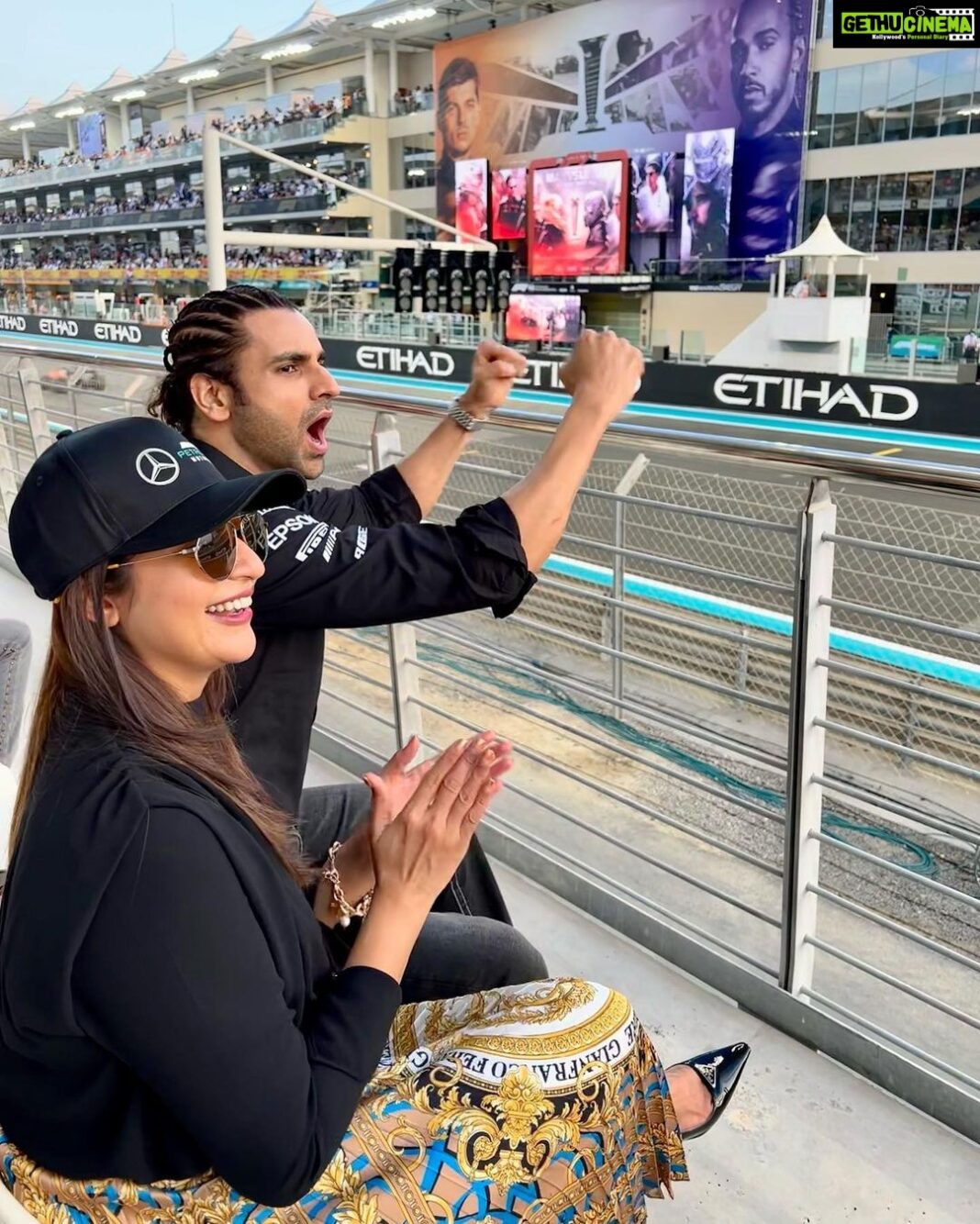 Divyanka Tripathi Instagram - Truly an unforgettable experience. Now I know why F1 racing is loved so much! I feel like saying 