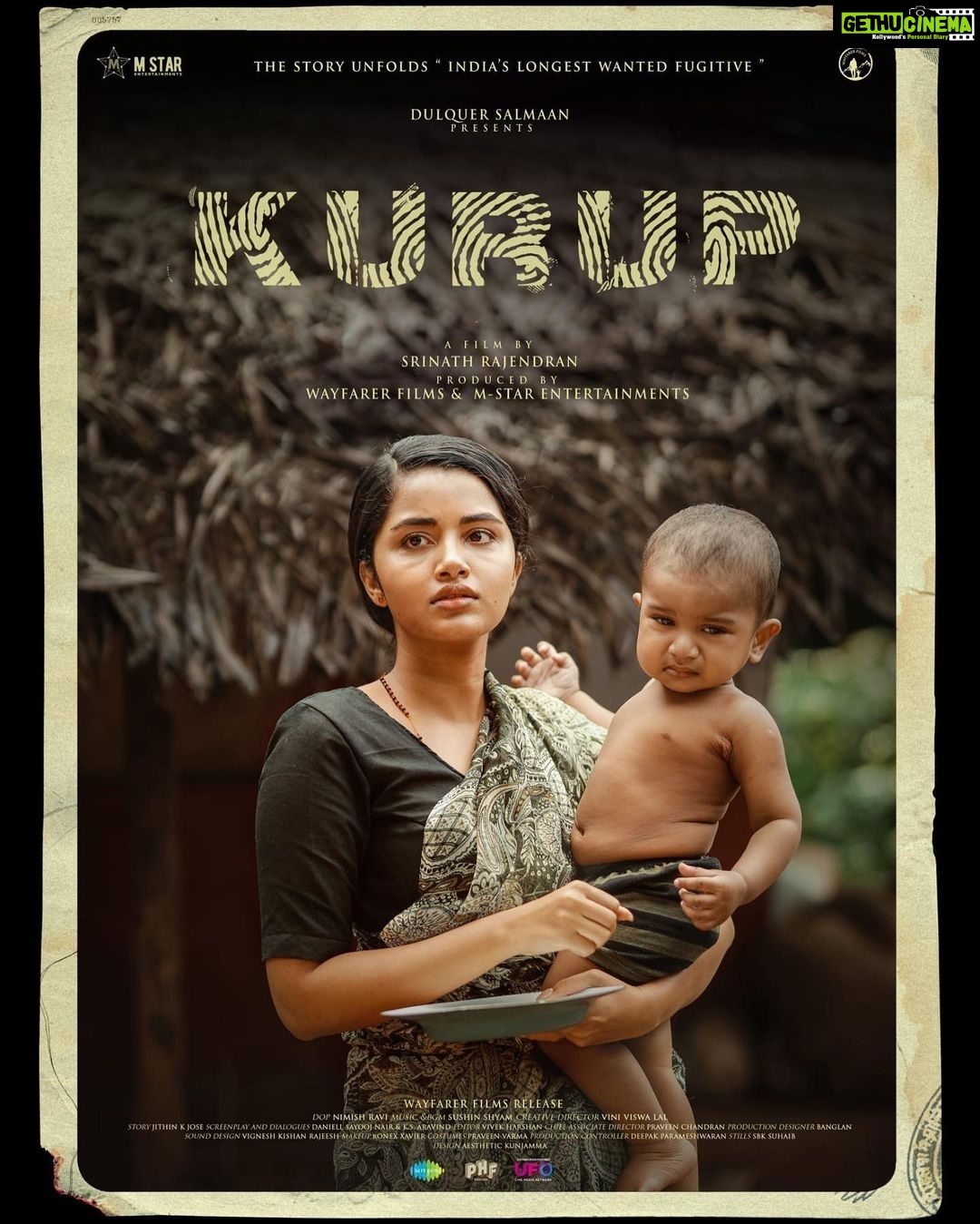 Dulquer Salmaan Instagram - Now that a huge number of people have watched #Kurup. It’s high time we thank two of our most special actors on the film. @anupamaparameswaran96 KD you are family to Wayfarer Films. From our first film you were a huge part of our beginning. When we were still learning and messing up you were patient and kind. You went as far as to stay back and work as an AD because you loved the team so much. Out of the blue we requested you to do a cameo in one of our most important and crucial roles. You didn’t hesitate for a second and dropped everything to accommodate our shoot. And what you gave to that role !!! It was sincere and from the heart. How you left your mark even with such short screen time. From the bottom of my heart and from the entire family of @dqswayfarerfilms we thank you ! We are your fans for life and you will always be a part of us. #ADKD #family #WayfarerFilms #OurOwn @kurupmovie @dqswayfarerfilms @mstarentertainments @pharsfilm @srinath__rajendran @dqsalmaan @sobhitad @indrajith_s @sunnywayn @shinetomchacko_official @bharath_niwas @surabhi_lakshmi @anupamaparameswaran96 @viniviswalal @nimishravi @sushintdt @jithinkjose @sayoojnair @ks_aravind001 @vivek__harshan @praveeen_chandran @benglann @mrrajakrishnan @rkvicky1990 @kishanmohan21 @pravn_vrma @krrishskumar @ronexxavier4103 @athira_diljith @sbk_shuhaib @aesthetic_kunjamma @shaneemz @anand_rajendran_ar @jom.v @bibinperumbilli @shamnadziyad @sujai_james @basil4u @nasreenabd @varghesemathew71 @saregamatamil @saregamamalayalam @ufomoviez @editoranukamala #കുറുപ്പ് #குருப் #కురుప్ #ಕುರುಪ್ #कुरुपु #kurup
