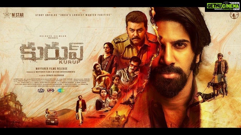 Dulquer Salmaan Instagram - Thank you every single one of you for the love ! For the huge reception. For the opinions. The feedback. The honest thoughts. The excitement. The celebration of films being back in the Cinemas. It has been an emotional roller coaster for me. I would like to also thank every single cast and crew member of #Kurup for your love and commitment for the film. Every single person elevated our film to what it is today. I love you all. Our partners across every territory and every market we thank you for being amazing and handholding us. And lastly love to every single one of our film loving audience for supporting our baby. @kurupmovie @dqswayfarerfilms @mstarentertainments @pharsfilm @srinath__rajendran @dqsalmaan @sobhitad @indrajith_s @sunnywayn @shinetomchacko_official @bharath_niwas @surabhi_lakshmi @anupamaparameswaran96 @viniviswalal @nimishravi @sushintdt @jithinkjose @sayoojnair @ks_aravind001 @vivek__harshan @praveeen_chandran @benglann @mrrajakrishnan @rkvicky1990 @kishanmohan21 @pravn_vrma @krrishskumar @ronexxavier4103 @athira_diljith @sbk_shuhaib @aesthetic_kunjamma @shaneemz @anand_rajendran_ar @jom.v @bibinperumbilli @shamnadziyad @sujai_james @basil4u @nasreenabd @varghesemathew71 @saregamatamil @saregamamalayalam @ufomoviez @editoranukamala #കുറുപ്പ് #குருப் #కురుప్ #ಕುರುಪ್ #कुरुपु #kurup