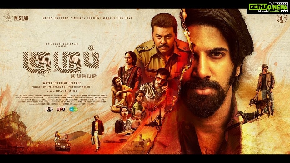Dulquer Salmaan Instagram - Thank you every single one of you for the love ! For the huge reception. For the opinions. The feedback. The honest thoughts. The excitement. The celebration of films being back in the Cinemas. It has been an emotional roller coaster for me. I would like to also thank every single cast and crew member of #Kurup for your love and commitment for the film. Every single person elevated our film to what it is today. I love you all. Our partners across every territory and every market we thank you for being amazing and handholding us. And lastly love to every single one of our film loving audience for supporting our baby. @kurupmovie @dqswayfarerfilms @mstarentertainments @pharsfilm @srinath__rajendran @dqsalmaan @sobhitad @indrajith_s @sunnywayn @shinetomchacko_official @bharath_niwas @surabhi_lakshmi @anupamaparameswaran96 @viniviswalal @nimishravi @sushintdt @jithinkjose @sayoojnair @ks_aravind001 @vivek__harshan @praveeen_chandran @benglann @mrrajakrishnan @rkvicky1990 @kishanmohan21 @pravn_vrma @krrishskumar @ronexxavier4103 @athira_diljith @sbk_shuhaib @aesthetic_kunjamma @shaneemz @anand_rajendran_ar @jom.v @bibinperumbilli @shamnadziyad @sujai_james @basil4u @nasreenabd @varghesemathew71 @saregamatamil @saregamamalayalam @ufomoviez @editoranukamala #കുറുപ്പ് #குருப் #కురుప్ #ಕುರುಪ್ #कुरुपु #kurup