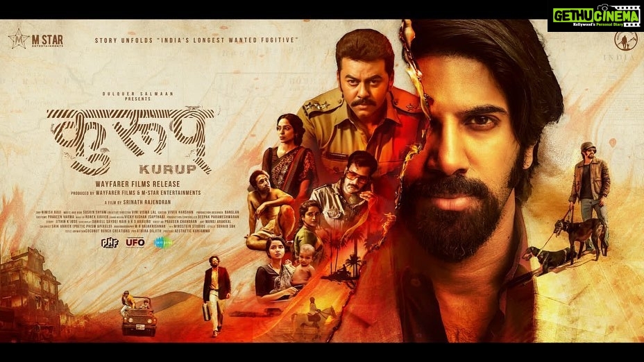 Dulquer Salmaan Instagram - Thank you every single one of you for the love ! For the huge reception. For the opinions. The feedback. The honest thoughts. The excitement. The celebration of films being back in the Cinemas. It has been an emotional roller coaster for me. I would like to also thank every single cast and crew member of #Kurup for your love and commitment for the film. Every single person elevated our film to what it is today. I love you all. Our partners across every territory and every market we thank you for being amazing and handholding us. And lastly love to every single one of our film loving audience for supporting our baby. @kurupmovie @dqswayfarerfilms @mstarentertainments @pharsfilm @srinath__rajendran @dqsalmaan @sobhitad @indrajith_s @sunnywayn @shinetomchacko_official @bharath_niwas @surabhi_lakshmi @anupamaparameswaran96 @viniviswalal @nimishravi @sushintdt @jithinkjose @sayoojnair @ks_aravind001 @vivek__harshan @praveeen_chandran @benglann @mrrajakrishnan @rkvicky1990 @kishanmohan21 @pravn_vrma @krrishskumar @ronexxavier4103 @athira_diljith @sbk_shuhaib @aesthetic_kunjamma @shaneemz @anand_rajendran_ar @jom.v @bibinperumbilli @shamnadziyad @sujai_james @basil4u @nasreenabd @varghesemathew71 @saregamatamil @saregamamalayalam @ufomoviez @editoranukamala #കുറുപ്പ് #குருப் #కురుప్ #ಕುರುಪ್ #कुरुपु #kurup