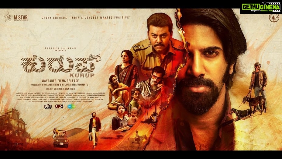 Dulquer Salmaan Instagram - Thank you every single one of you for the love ! For the huge reception. For the opinions. The feedback. The honest thoughts. The excitement. The celebration of films being back in the Cinemas. It has been an emotional roller coaster for me. I would like to also thank every single cast and crew member of #Kurup for your love and commitment for the film. Every single person elevated our film to what it is today. I love you all. Our partners across every territory and every market we thank you for being amazing and handholding us. And lastly love to every single one of our film loving audience for supporting our baby. @kurupmovie @dqswayfarerfilms @mstarentertainments @pharsfilm @srinath__rajendran @dqsalmaan @sobhitad @indrajith_s @sunnywayn @shinetomchacko_official @bharath_niwas @surabhi_lakshmi @anupamaparameswaran96 @viniviswalal @nimishravi @sushintdt @jithinkjose @sayoojnair @ks_aravind001 @vivek__harshan @praveeen_chandran @benglann @mrrajakrishnan @rkvicky1990 @kishanmohan21 @pravn_vrma @krrishskumar @ronexxavier4103 @athira_diljith @sbk_shuhaib @aesthetic_kunjamma @shaneemz @anand_rajendran_ar @jom.v @bibinperumbilli @shamnadziyad @sujai_james @basil4u @nasreenabd @varghesemathew71 @saregamatamil @saregamamalayalam @ufomoviez @editoranukamala #കുറുപ്പ് #குருப் #కురుప్ #ಕುರುಪ್ #कुरुपु #kurup