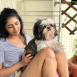 Eesha Rebba Instagram - Mumma’s boy🐶🐾❤️ #chinnu