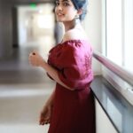 Eesha Rebba Instagram - 💟 Styled by @officialanahita Outfit: @justlikethatbyanju Earrings: @petalsbyswathi Pic: @thescienceofphoto Hmu : @venkateshparam