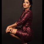 Eesha Rebba Instagram - Thinkin’ of u❤️‍🔥 . . Photography - @shareefnandyala Styling - @nischayniyogi Hair & makeup - @pranathibandi Location - @studiolluxe #eesharebba #happysunday