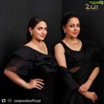 Esha Deol Instagram – #Repost @zarjewelsofficial with @make_repost
・・・
Two generations of elegance and beauty, captured in one photograph.

#ZARJewels #GoldJewellery #Gold #HandcraftedJewellery #EshaDeol #HemaMalini #Traditions #JewelryMaking #LuxuryJewellery #IndianCrafsmanship #JewelsOfIndia
#TraditionalJewellery #FineJewellery #ModernJewellery #JewelleryLovers #IndianJeweller #JewelleryInIndia #GoldJewelleryIndia #BrandAmbassador #GoldJewelleryCollection