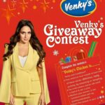 Esha Deol Instagram – Spread the Christmas Cheer! Participate in the contest and stand a chance to win delicious products from the House of Venky’s @venkysuttarafoods