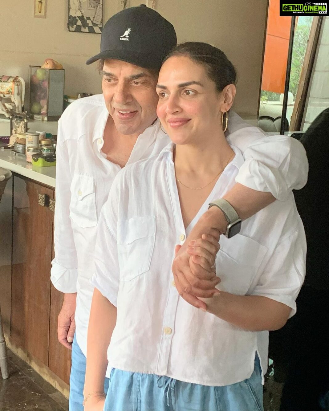 Esha Deol Instagram - “ Holding on to this hand for eternity“ Love you papa ♥️ Happy Birthday Wish you happiness & the best of health always 🧿