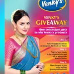 Esha Deol Instagram - Grab this opportunity👇🏼 and win some scrumptious Chicken products from the House of Venkys To participate- 1) Follow @venkysuttarafoods 2) Tag 3 of your friends and share your thoughts as to why you find Venky's Chicken irresistible 3) Share the post and tag @venkysuttarafoods All the best 👍
