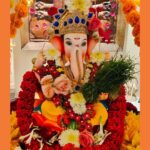Esha Deol Instagram – #ganpatibappamorya wishing everyone a happy & safe #anantchaturdashi ♥️🧿🙏🏼 #ganpatifromourhome