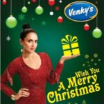Esha Deol Instagram - In this loveliest of seasons... May you find many reasons for Happiness.... May Peace , Love & Prosperity follow you always... Merry Christmas!!! @venkysuttarafoods @venkyschicken