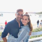 Evelyn Sharma Instagram – 3 years and a lifetime to go! It’s been the craziest roller coaster ride ever and I can’t wait for all the adventures ahead of us! I LOVE YOU!!! Best husband and daddy in the world 💖