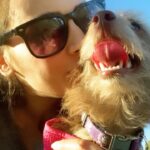Evelyn Sharma Instagram – Happy #internationaldogday 💚 I don’t know what we’d do without you my little Coco 😘 #kisses #puppylove #mybest