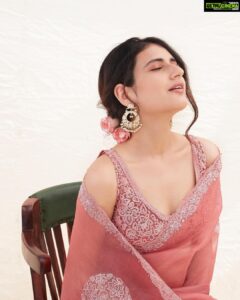 Fatima Sana Shaikh Instagram - Outfit: @toraniofficial
Jewellery: @anmoljewellers @meraki.mumbai
Styled by @akshitas11
Assisted by : @nishthaparwani 
Shot by  @tejasnerurkarr
HMU: @vinitblunt786 @im__sal