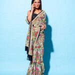 Fatima Sana Shaikh Instagram - Happy Diwali doston. #surajpemangalbhari Outfit : @sabyasachiofficial Accessories : @outhousejewellery @vijayopticsin Styled by @akshitas11 Assisted by @nishthaparwani HMU @vinitblunt786 @im__sal Shot by @kerrymonteen