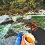 Fatima Sana Shaikh Instagram – Nush 🐶 neher🌊 coffee☕️ @untravel.in  aur main Dharamshala