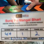 Fatima Sana Shaikh Instagram – Shooting शुरू, अब पड़ेगा #SurajPeMangalBhari! Produced by @zeestudiosofficial & directed by #AbhishekSharma, our film goes on floor today. Starring @bajpayee.manoj @diljitdosanjh @shariq_patel @vyasabhishek77