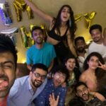 Fatima Sana Shaikh Instagram – @_debanshi ka birthday in a nutshell. #bit-itch 

@_debanshi 
@varshanair 
@musta_been 
@raunak070 
@rohandahima92 
@i_am_aamaadmi
@sharrman_dey