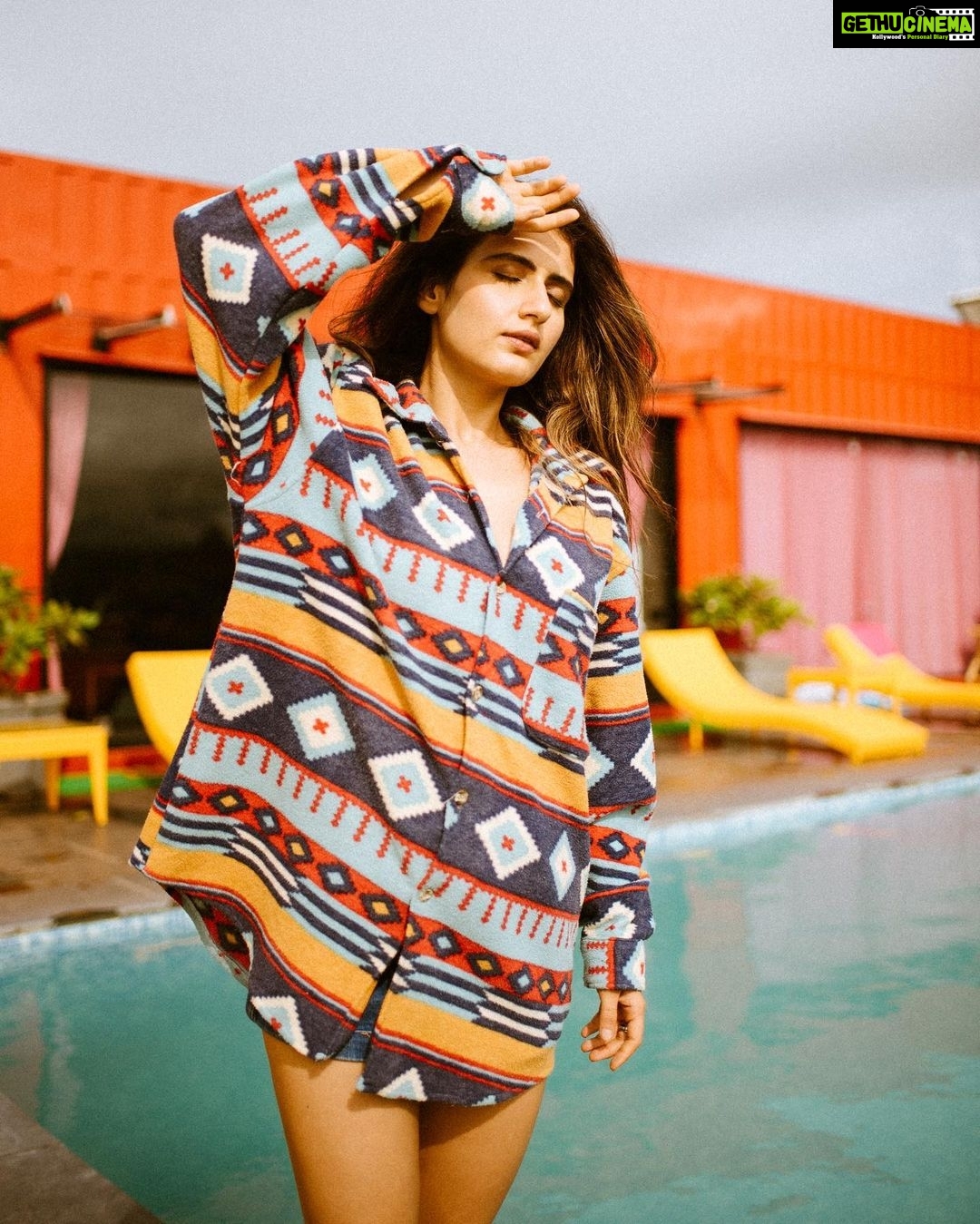 Fatima Sana Shaikh Instagram - Photographer & creative director @bharat_rawail Styled by @akshitas11 Make-up by @im__sal Hair by @manojchavan61 Creative assistant @lensedbyameeshishah Assistant stylist @magicpassport Outfit: thrift store Location @lamaisonduyogaindia