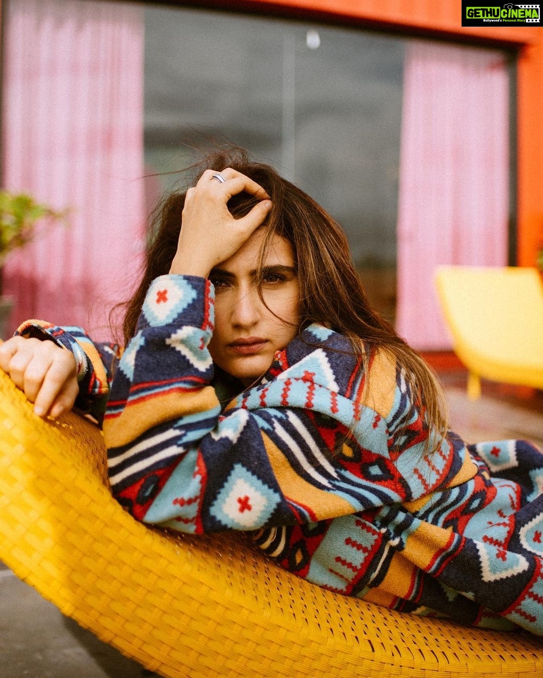 Fatima Sana Shaikh Instagram - Photographer & creative director @bharat_rawail Styled by @akshitas11 Make-up by @im__sal Hair by @manojchavan61 Creative assistant @lensedbyameeshishah Assistant stylist @magicpassport Outfit: thrift store Location @lamaisonduyogaindia