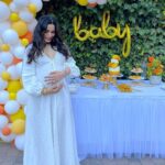 Freida Pinto Instagram - Reminiscing about this sweet baby shower! Thank you to my awesome tribe of sisters who made this such a special day for me. Thank you @mssonumb and @preetidesai for leading the charge and @lavieenfilters, @artemisporay and @thekace for bringing in the finishing touches so beautifully. I feel so blessed and lucky!