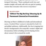 Freida Pinto Instagram - So grateful and excited for this partnership with eOne Entertainment. Women make up one-half of our world so to be given the support and platform to tell some of their stories through my company Freebird Films feels incredible. I feel lucky that I will play my small part in rewriting the way the female narrative will be reclaimed and shaped in history. But I couldn't do this without my partner @emilyverellen and her immensely valuable experience and perspective, her talent and her passion. The heart of the company! Also, @artemisporay your dedication and determination every day is inspiring! We are a small and nimble but truly badass team. Let's go do this!